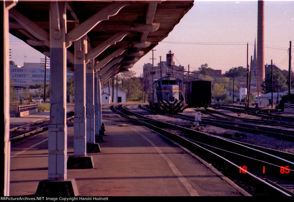 View looking south from Seaboard Station